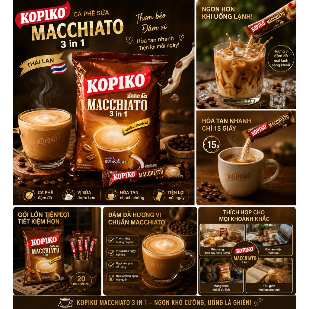 Cà phê Kopiko Thái