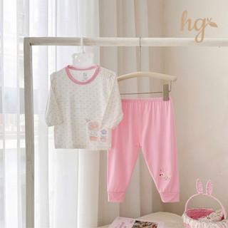 Bộ Dài Tay Chất Petit Mềm Mịn Hoạ Tiết Đáng Yêu Dành Cho Bé Trai Bé Gái  6- 16 kg Hàng Chuẩn HG