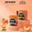 Sáp thơm ô tô Areon Gel Peach – Hương Đào ngọt dịu, khử mùi xe hơi, nhập khẩu chính hãng Bulgaria