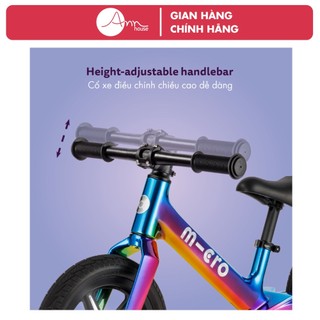 [Thuỵ Sĩ] Xe thăng bằng siêu nhẹ Micro Balance Bike Ultra - Phiên bản có đèn LED - Bảo hành 12 tháng