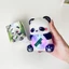 Quạt Cầm Tay Kèm Đèn Ngủ Gấu Trúc Panda Pin Sạc Đa Năng Dễ Thương MUN STORE DENQUATPAN