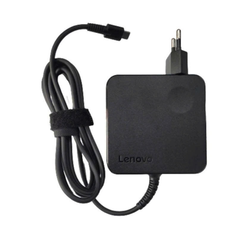 Sạc Laptop Lenovo Vuông 65W Type-C Chuẩn Zin - Củ Sạc USB-C PD 20V 3.25A Cho ThinkPad, Yoga, IdeaPad, Bảo Hành 12 Tháng