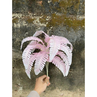 Cành Dương Xỉ Giả Bằng Vải 7 Nhánh 21 Lá [Nhiều Màu] Cây Giả Trang Trí Nhà Cửa Văn Phòng Để Bàn Xưởng Nam Định