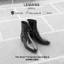 Giày Boot The Grain Fit Harness LEMANS Đen HB01 - Da bò nguyên tấm - Bảo hành chính hãng 24 tháng trên toàn quốc