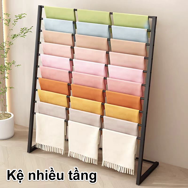 𝐎𝐥𝐢𝐟𝐞 Giá trưng bày đa chức năng kệ tầng trưng bày giá treo đồ decor phòng giá treo quần áo decor phòng
