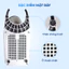 Máy bào đá tuyết VENKO VK-IC500 2 lưỡi 2 nắp siêu mịn, máy xay đá làm sinh tố, nước giải khát 500W xay nhanh nhuyễn mịn