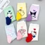 Set 5 Đôi Tất Cao Cổ Cotton Mềm Mại, Vớ Nam Nữ Thời Trang Hằng Ngày MUN STORE TRIO124