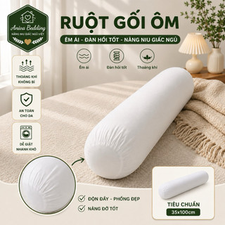 Bộ gối ôm và gối nằm gòn Minh Hằng Aniva Home, thiết kế tiện lợi, êm ái, nâng đỡ cơ thể