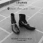 Giày da The Grain Fit Zip Boots LEMANS đen - Zip da bò - Bảo hành 24 tháng toàn quốc