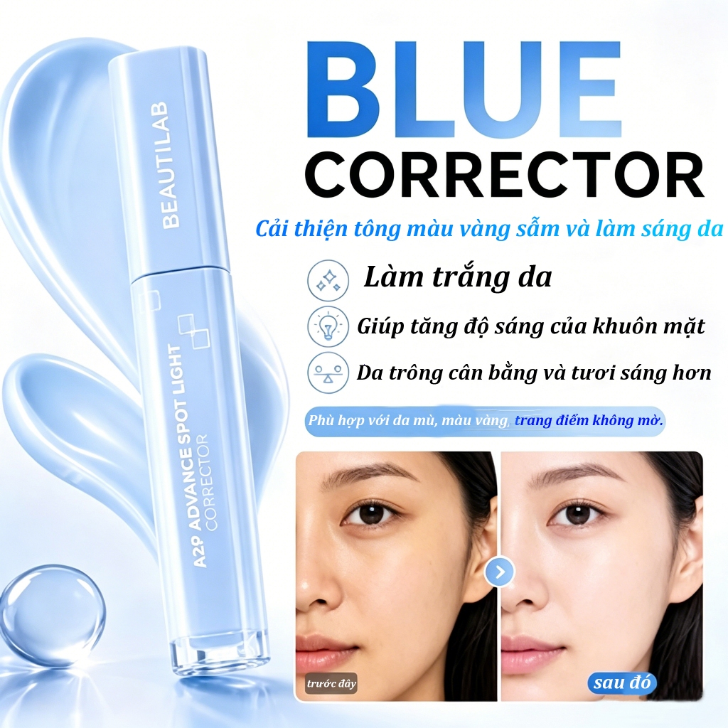 Beautilab A2P Concealer - Che Quầng Thâm, Không Bị Nhão, Trôi Nước