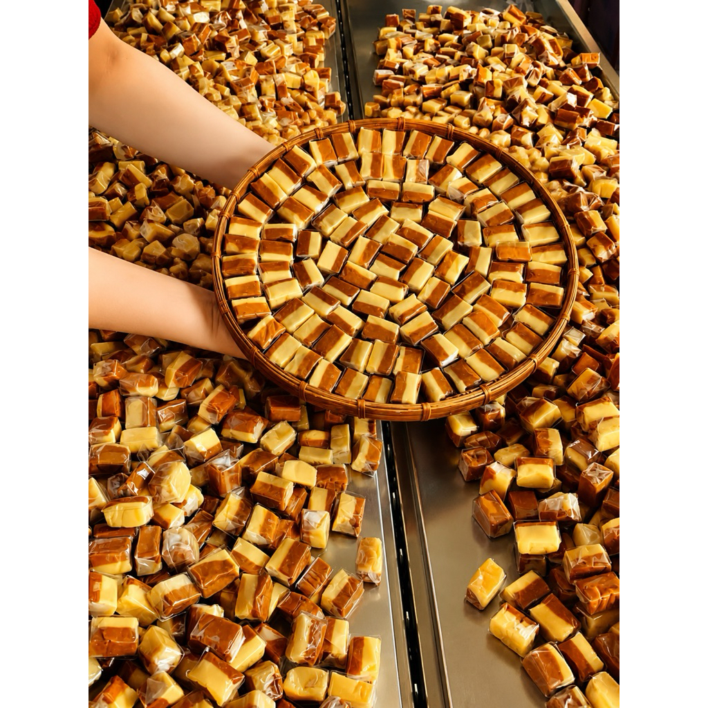 Kẹo dừa cà phê muối túi 500gr