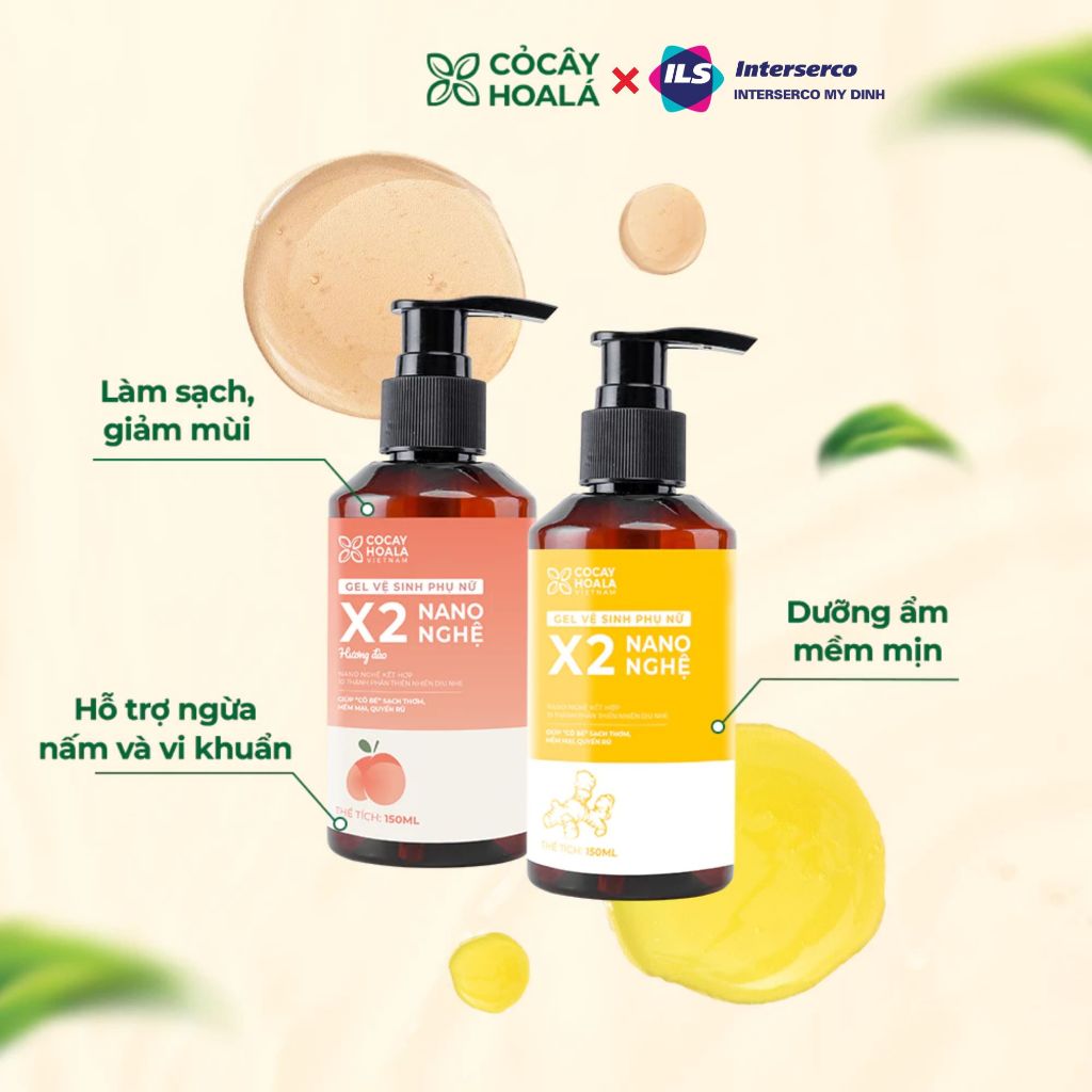 Dung dịch vệ sinh cho nữ Gel X2 Nano bản mới 2026, Dung dịch vệ sinh làm sạch dịu nhẹ mùi thiên nhiên dùng cho cả mẹ bầu
