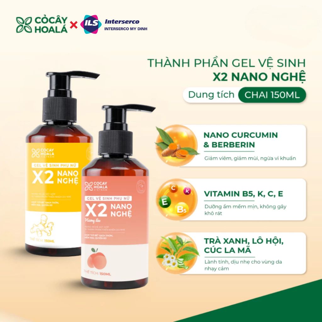 Dung dịch vệ sinh cho nữ Gel X2 Nano bản mới 2026, Dung dịch vệ sinh làm sạch dịu nhẹ mùi thiên nhiên dùng cho cả mẹ bầu