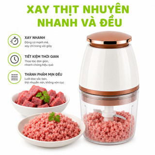 Máy Xay Thịt, Xay Đá Đa Năng Osaka Nhật Bản GD219 - Máy Xay Thực Phẩm Osaka Nắp Đồng Công Suất 350W