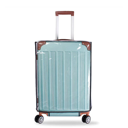 Vỏ bọc vali trong suốt viền đen ( nhiều size)