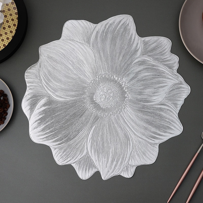 Tấm Lót Bàn Ăn Placemat In Cách Nhiệt Bronzing Sang Trọng