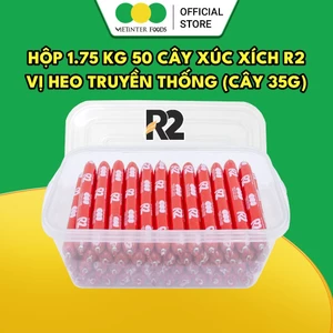 Hộp 50 Cây Xúc Xích Tiệt Trùng R2 Vietinter Foods (Cây 35g)