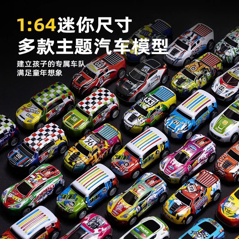 Bộ Xe Ô Tô Mô Hình Hợp Kim Mini 50 Chiếc – Xe Đồ Chơi Alloy Car Nhiều Mẫu, Hộp Đựng Tiện Lợi