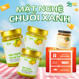 Combo 3 Hũ Mật Nghệ Chuối Xanh Lạc Yên Foods kèm quà tặng hấp dẫn