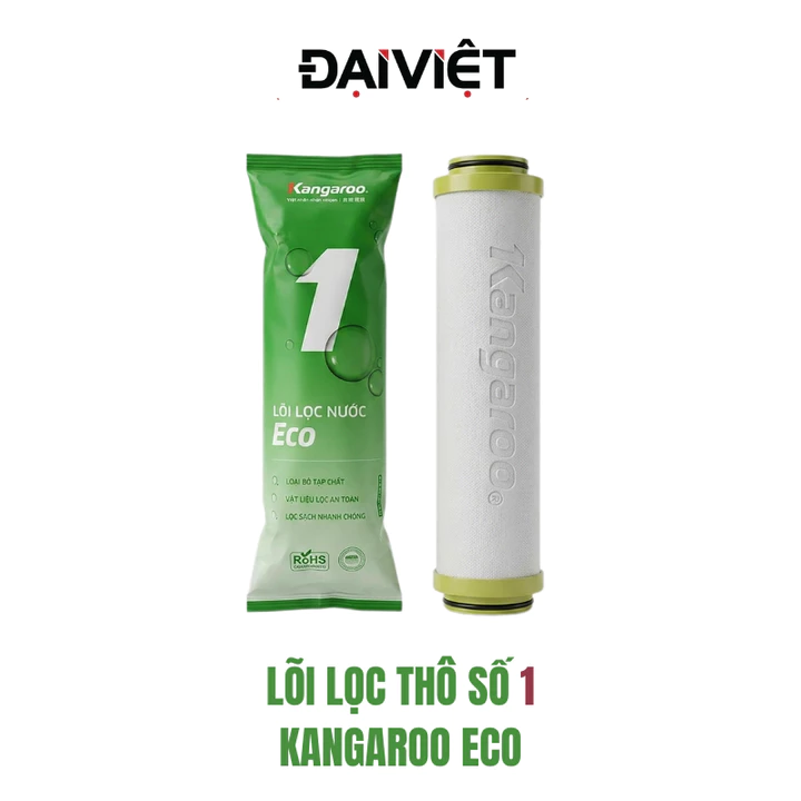 Lõi 1 Kangaroo Eco (XB) | Lõi PP 5 Micron Kangaroo chính hãng
