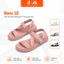 Giày Sandal Nam Nữ, Quai Chéo Đế Êm Chống Trơn Đi Học Đi Chơi