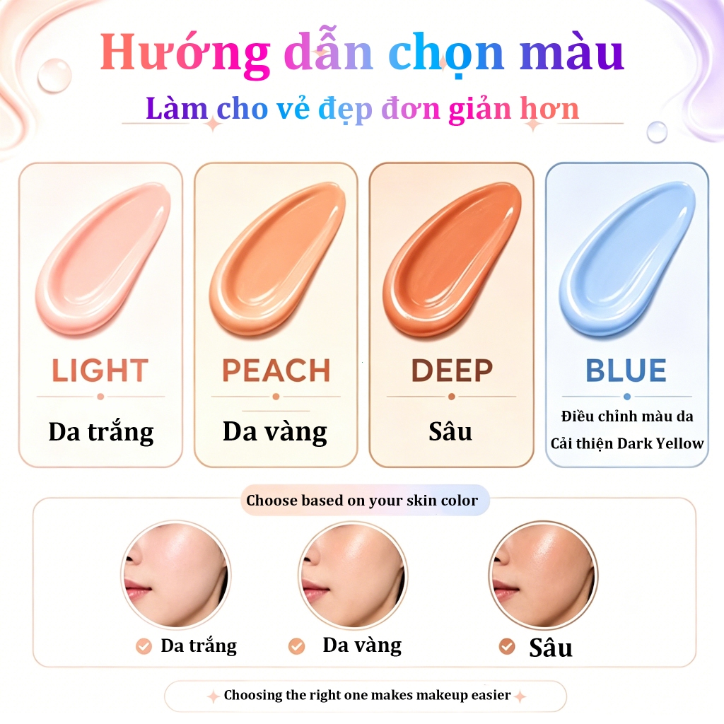 BEAUTILAB Che khuyết điểm, mờ dưỡng nước, che quầng thâm——Trang điểm che khuyết điểm 2.5g