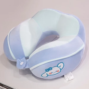 Gối Kê Cổ Chữ U Văn Phòng Du Lịch Vải Nỉ Nhung Mềm Mịn Ruột Bông Cao Cấp MUN STORE GOIVIEN128