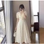 ĐẦM CHẤM BI CỔ BÈO CỘT NƠ, ĐẦM NỮ BIGSIZE THANH LỊCH DỊU DÀNG | MEOINDAHOUSE