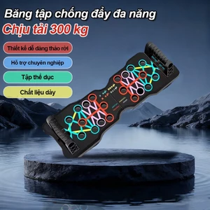 Bảng Tập Chống Đẩy Đa Năng Gập Gọn Tại Nhà - Dụng Cụ Hít Đất Tăng Cơ Ngực, Vai, Tay Sau​