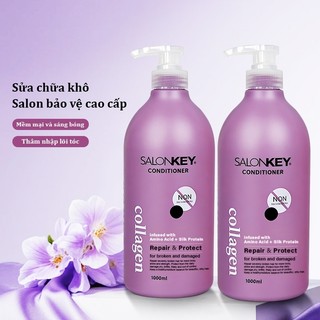 Dầu gội và dầu xả 1000ml, chăm sóc cao cấp salon, dùng để kiểm soát dầu và làm tóc mượt mà bóng đẹp