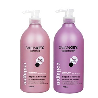 Dầu gội và dầu xả 1000ml, chăm sóc cao cấp salon, dùng để kiểm soát dầu và làm tóc mượt mà bóng đẹp