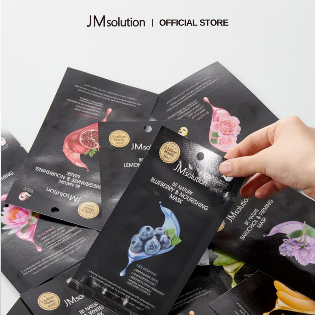 JMsolution Mặt Nạ Be Nature Mask 24ml Hỗ Trợ Dưỡng Ẩm & Phục Hồi Da Chính Hãng