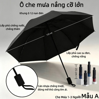 [Có sẵn]Ô dù Ô che mưa Ô che nắng Ô tự động Ô gấp gọn Tự Động Nút Bấm Chống UV Chống Nước Cỡ Lớn Tán Rộng Có quà tặng