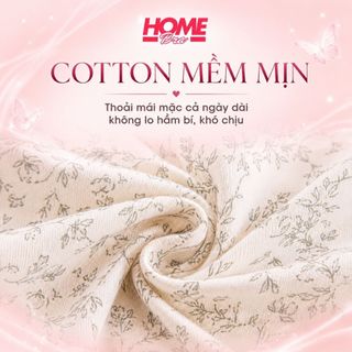 Quần lót nữ cotton dáng boxer cao cấp cạp vừa tôn dáng SEXY phối ren xinh xắn họa tiết cô điển L5272