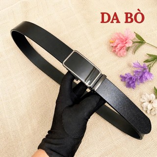 Thắt lưng nam công sở dây nịt nam khóa lăn cao cấp bản 3,5cm