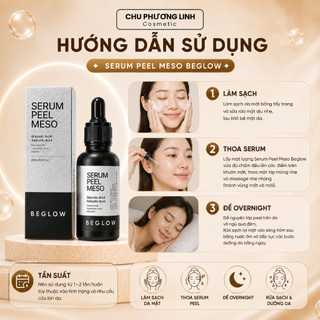 Serum Peel Da Meso Beglow - Căng Bóng, Sáng Da, Làm Sạch Tế Bào Chết 30ml - MP0763