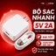 Sạc Oppo 5V 2A 933 sạc siêu nhanh chân cắm USB - Micro chính hãng THE RED PHONE