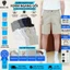 Quần Short Kaki Nam Basic DOLIO Phom Ngang Gối, Vải Kaki Cá Sấu Co Giãn, Lưng Thun 2 Bên, Khóa Kéo Kim Loại YYK