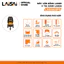 Máy cân bằng laser 5 tia xanh LAISAI LSG686SPD chính hãng tự cân bằng 20–30m khóa tia nghiêng, BH 12 THÁNG