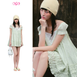 Váy OLV babydoll Kate Ruffled Dress nhiều màu phù hợp mùa hè đi chơi