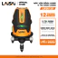Máy cân bằng laser 5 tia xanh LAISAI LSG6120 chính hãng tự cân bằng 20–30m khóa tia nghiêng, BH 12 THÁNG