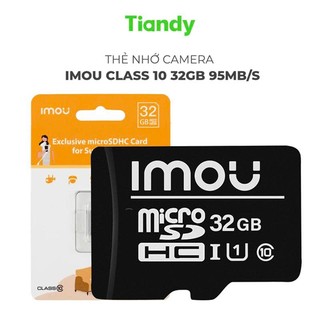 Thẻ Nhớ IMOU 32GB T1/T3 Micro SD Tốc Độ Cao - Bảo Hành 5 Năm Chính Hãng - Chuyên Dùng Cho Camera, Điện Thoại, Loa mini