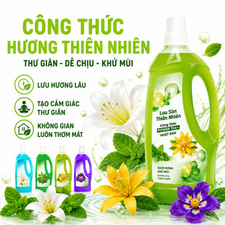 Nước Lau Sàn Gift Hương Thiên Nhiên Khử Mùi Hôi GD350 - Nước Lau Sàn Gift Làm Sạch Bụi Bẩn Khử Mùi