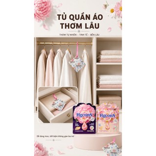 Túi Treo Thơm Mát 18g Khử Mùi Tủ Quần Áo, Phòng Ngủ, Tủ Giày, Túi Xách, Xe Hơi - Lưu Hương Thơm Lâu