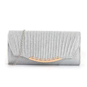 Clutch Nữ Dự Tiệc Kèm Dây Đeo Vai Ví Cầm Tay Sang Trọng Đính Kim Tuyến Cao Cấp MUN STORE CNV177