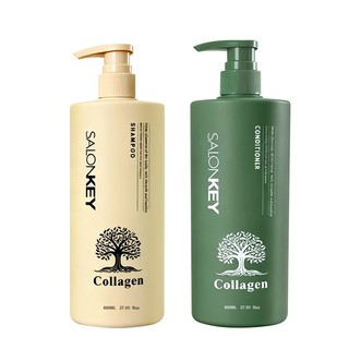 Dầu gội Salonkey dung tích 800ml, dành cho tóc và da đầu dầu, làm mượt và kiểm soát, chống ăn mòn, dưỡng ẩm