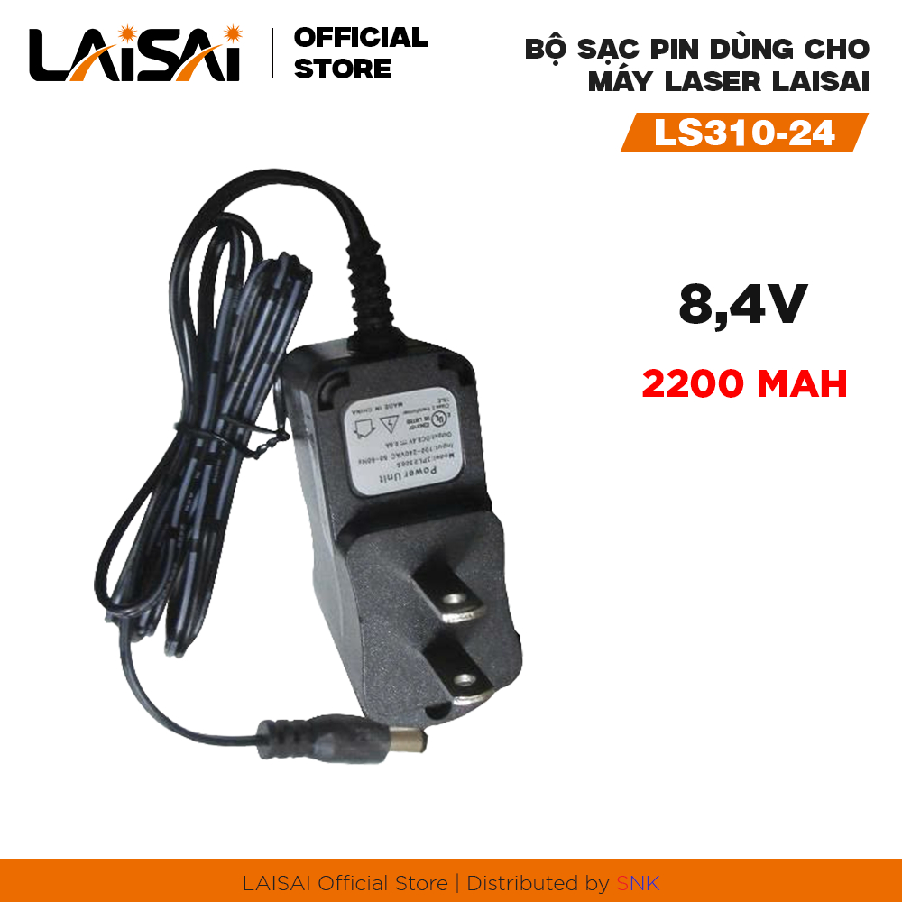 Bộ Sạc Pin 8.4V LS310-24 Dùng cho máy laser LaiSai - CHÍNH HÃNG