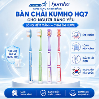 Bàn Chải Đánh Răng Kumho HQ7 Cho Người Răng Yếu Lông Siêu MềmChăm Sóc Nướu Nhạy Cảm Làm Sạch Kẽ Răng