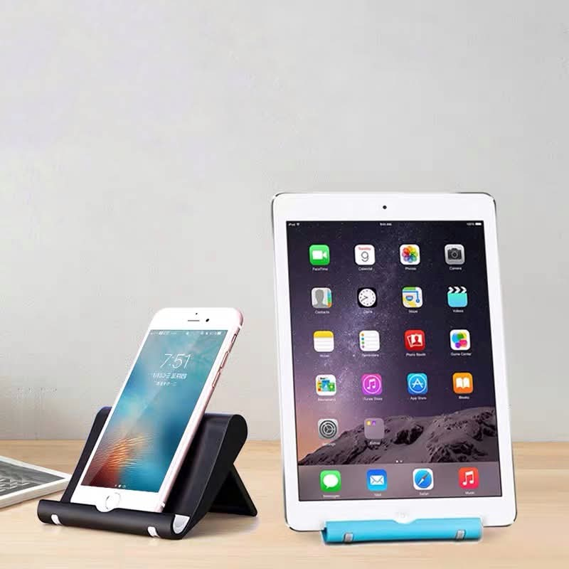 Kệ Để Điện Thoại, Giá Đỡ Ipad Gấp Gọn Để Bàn Đa Năng, Xoay Linh Hoạt Chống Trượt