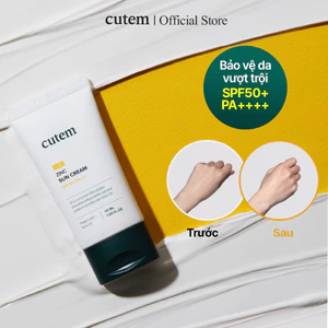 Kem chống nắng 100% Zinc Oxide bảo vệ da và dưỡng ẩm cho da nhạy cảm - Mild ZinC Sun Cream 50ml